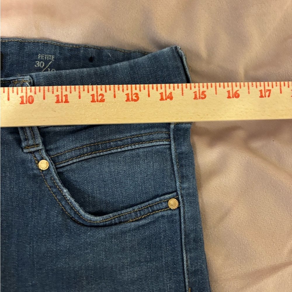 Liverpool Dark Blue Ankle Jeans - Picture 4 of 9
